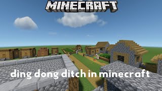 ding dong ditch in minecraft [upl. by Cacie977]