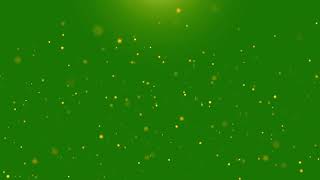 Gold Dust Particles Green Screen Video Effects  Satish Designgraphy [upl. by Edeline687]