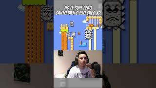 No le supe pero canto bien o eso creo xD  Super Mario Maker 2 shorts [upl. by Eeliah]