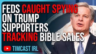 Feds CAUGHT Spying On Trump Supporters Tracking Bible Sales Towards Trump amp MAGA GOP Exposé [upl. by Akfir]