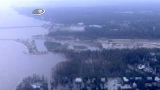 After Hurricane Isaac Mandeville experiences flooding from Lake Pontchartrain [upl. by Kalina]