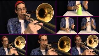 AP Carter  When Im Gone Pitch Perfects Cups  Trombone Arrangement [upl. by Sparkie]