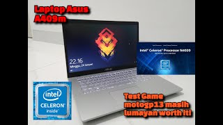 Testing game di Laptop Asus A409M Intel Celeron N4020 8gb Ram [upl. by Akiner]