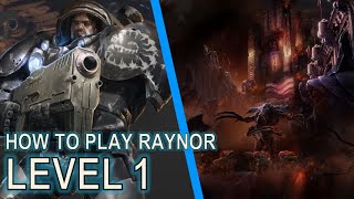 How to play Level 1 Raynor  Starcraft II CoOp [upl. by Irneh]