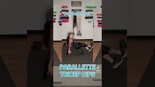 Parallette Tricep Dip [upl. by Guss]