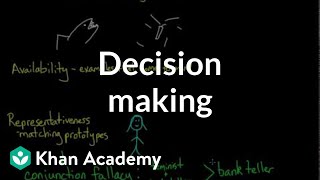 Decision making  Processing the Environment  MCAT  Khan Academy [upl. by Langelo]