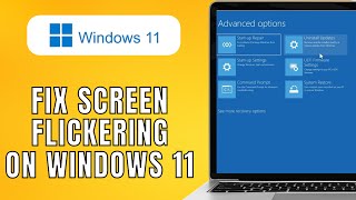 How To Fix Screen Flickering On Windows 11 2024 Quick Method [upl. by Ailedamla]