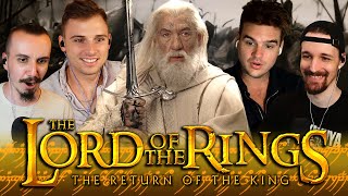 THE LORD OF THE RINGS THE RETURN OF THE KING 2003 MOVIE REACTION  First Time Watching [upl. by Tnomal619]