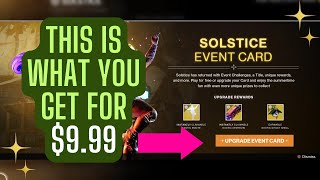 Solstice 2024 Paid Event Card  This is what you get for 1000 Silver or 999 Destiny 2 [upl. by Eivad480]