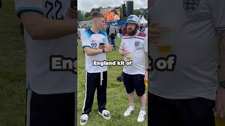 ASKING AN ENGLAND FAN THEIR FAVOURITE ENGLAND SHIRT OF ALL TIME [upl. by Niboc86]