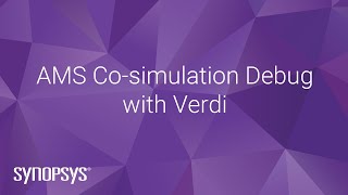 AMS Cosimulation Debug with Verdi  Synopsys [upl. by Avuha]