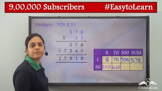 Multiplication of 3 and 4 digit numbers by 2 digit number  Class 4  CBSE  NCERT  ICSE [upl. by Wales]