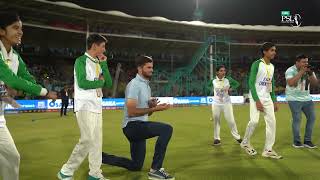 Sharing the field with Shaheen Afridi and Haris Rauf 🥹 [upl. by Nodnek]