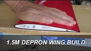 Depron wing build [upl. by Aleac508]