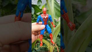 SPIDERMAN AVENGERS IN TREE  AVENGERS TOYS  ACTION FIGURE  shorts avengers superhero marvel [upl. by Rosalia]