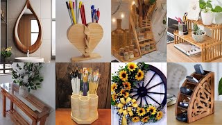 TOP 30 MOST ATTRACTIVE BEAUTIFUL EASY TO MAKE HANDWORK IDEASWOODEN PROJECTSHOME DECOR PROJECT DIY [upl. by Yuri]