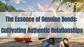 The Essence of Genuine Bonds Cultivating Authentic Relationships  𝐙𝐞𝐧 𝐂𝐨𝐢𝐧 [upl. by Lonne]