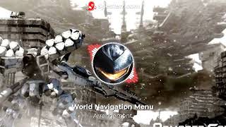 Armored Core 3 Nexus  World Navigation Menu Arrangement [upl. by Nairolf]