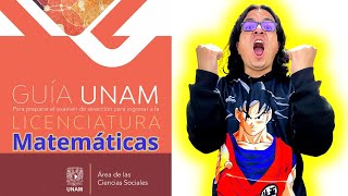 🎁 Guia UNAM 2024 Área 3  MATEMÁTICAS  Super HACKS [upl. by Secilu]