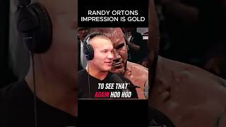 Randy Orton  Brock Lesnar Impression 💀 wwe wweraw wwesmackdown raw smackdown wrestlemania [upl. by Eener]