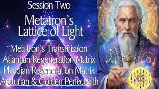 Ignite Your Divine Light Metatrons Lattice of Light Activation 2 [upl. by Buckley]