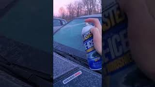 Blaster DeIcer for Windshields Clean your windshield the easy way [upl. by Brien]