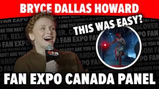 Bryce Dallas Howard Panel Highlights  FAN EXPO Canada 2024 [upl. by Hillari757]