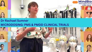 Dr Rachael Sumner presents Microdosing PMS PMDD trials [upl. by Nyladnewg]