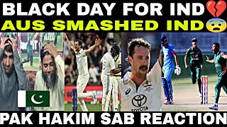 Black Day For India  Aus Crashed Ind 😨  Ban beat Ind In Final ❗  Pak Hakim Sab Reaction [upl. by Edlyn]