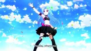 Hyperdimension Neptunia The Animation  5pb performance [upl. by Orecic]