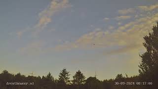 Timelapse weerstation Gasselternijveenschemond 30092024 [upl. by Griggs]