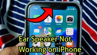 How to Fix iPhone Ear Speaker Not Working in iOS iOS 18 [upl. by Ruthy]