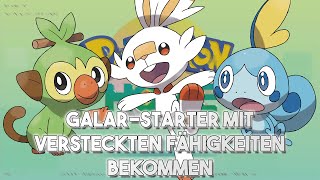 GalarStarter mit VERSTECKTEN FÄHIGKEITEN bekommen  Pokemon Schwert amp Schild [upl. by Adnek]