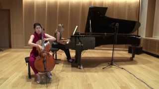 SCHUBERT quotArpeggionequot Sonata Deborah Pae cello Dana Protopopescu piano [upl. by Htenywg]