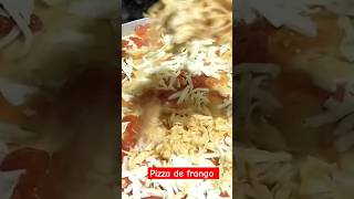 Bora fazer pizza de frango dicasifood comidas comida pizza delicias [upl. by Monafo]