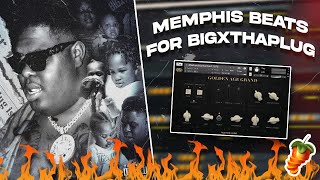 How To Make HARD MEMPHIS BEATS For BIGXTHAPLUG  FL Studio Tutorial [upl. by Sumer844]