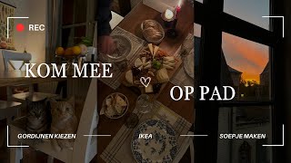 Episode 2  gordijnen kiezen Dille amp Kamille en wintersoepeke maken [upl. by Zelig]