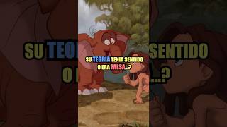 La TEORÍA del elefante de TARZAN ☝️😳 disney peliculas curiosidades shorts [upl. by Anuat]