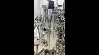 Innova 150L mammalian cell bioreactor in operation [upl. by Maisey]