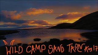 Wild Boar Fell Sand Tarn Wild Camp Yorkshire Dales August 17 [upl. by Euhc]