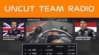 VERSTAPPEN Team Radio last 15 laps  2024 SPAIN [upl. by Semadar]