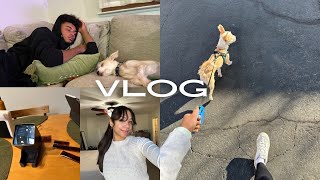 FIRST WEEKLY VLOG  IUD Removal Emotional and Tired Tish’s Famous Matcha Old Films Lil Bro Visit [upl. by Aniham922]