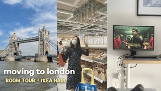 Moving to London ROOM TOUR IKEA haul sightseeing at Camden Borough Covent Garden [upl. by Aneras]