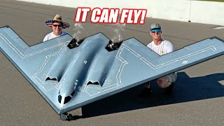 My 15000 RC Stealth Bomber is Finally Fixed [upl. by Ardme373]