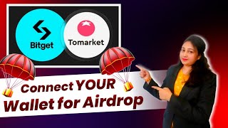 How To Connect Bitget Wallet To Tomarket App  Tomarket Wallet Connect  Tomarket airdrop [upl. by Ahsinnek]