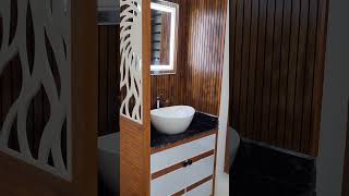 Beautiful wash basin design for home InStyle Fabrication  Thrissur  91 95622 28191 [upl. by Nilyram]