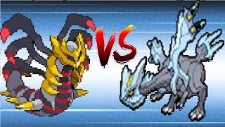 Pokemon Giratina amp Dialga amp Palkia vs Kyurem amp Zekrom amp Reshiram [upl. by Corie889]