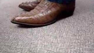 Tobacco Caiman Tail Boots [upl. by Yurt]