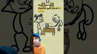 Hape aku kalo dipukul pecah😂🤣 shorts [upl. by Nyledaj]