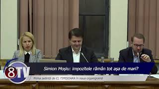 Simion Moșiu consilierul local nemulțumit de taxe și impozitele mari din Timișoara [upl. by Anoif]